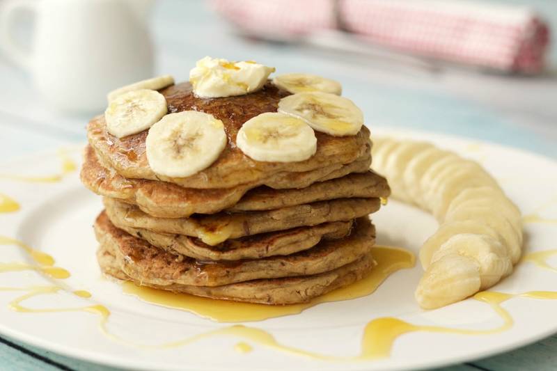 Gluten-Free Vanilla Protein Pancakes
