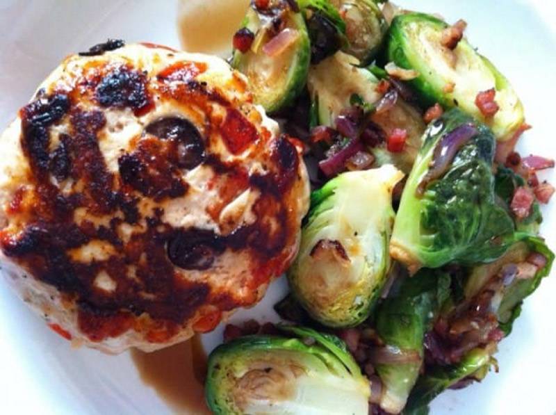 Mediterranean Turkey Burgers (Paleo, Gluten-Free)