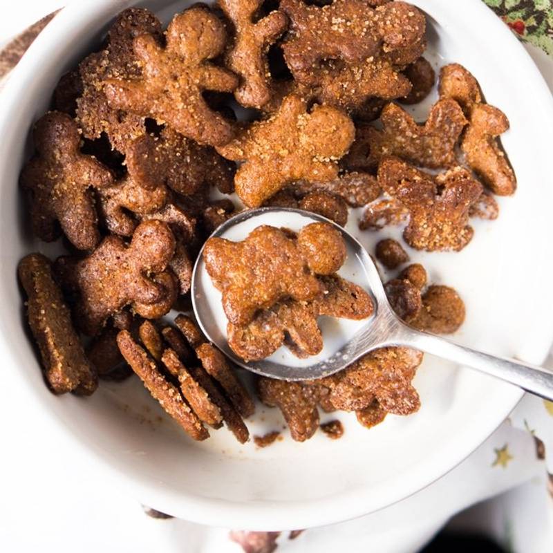 Gluten Free & Keto Gingerbread Cereal