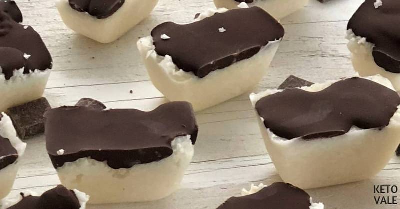 Keto Coconut Dark Chocolate Fat Bomb