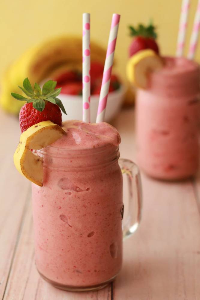Strawberry Banana Smoothie