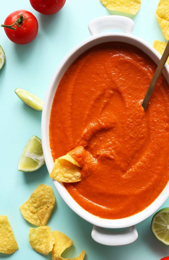 Blended Red Salsa