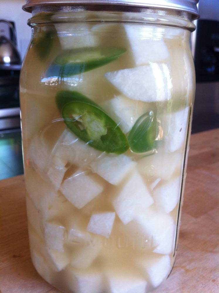 Pickled Jicama
