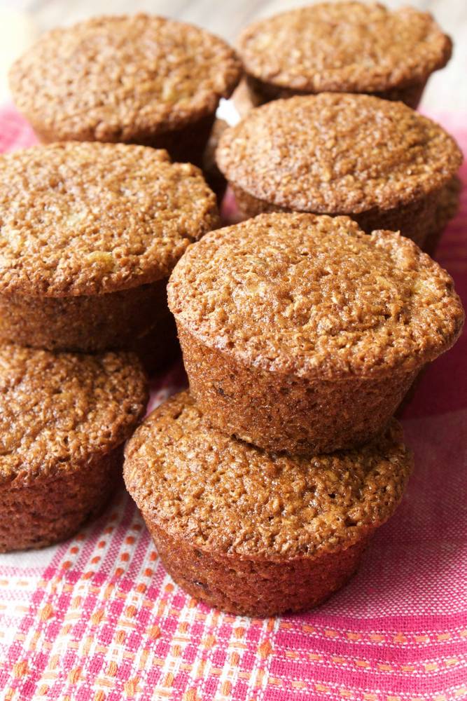 Easy Vegan Raisin Bran Muffins