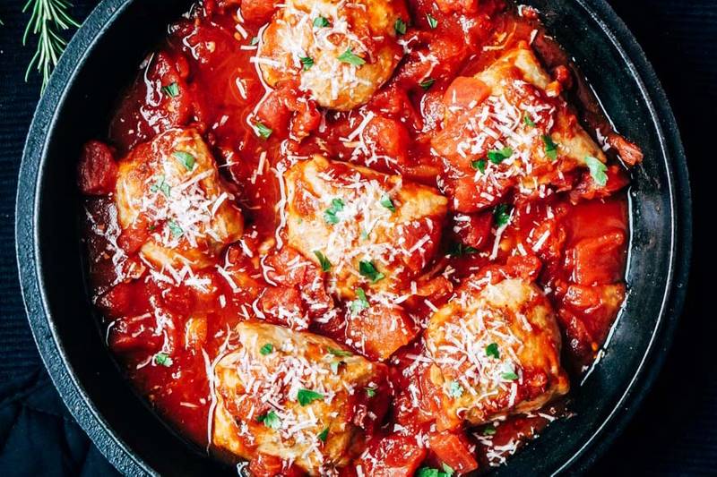 Chicken Meatballs Stuffed with Provolone Cheese