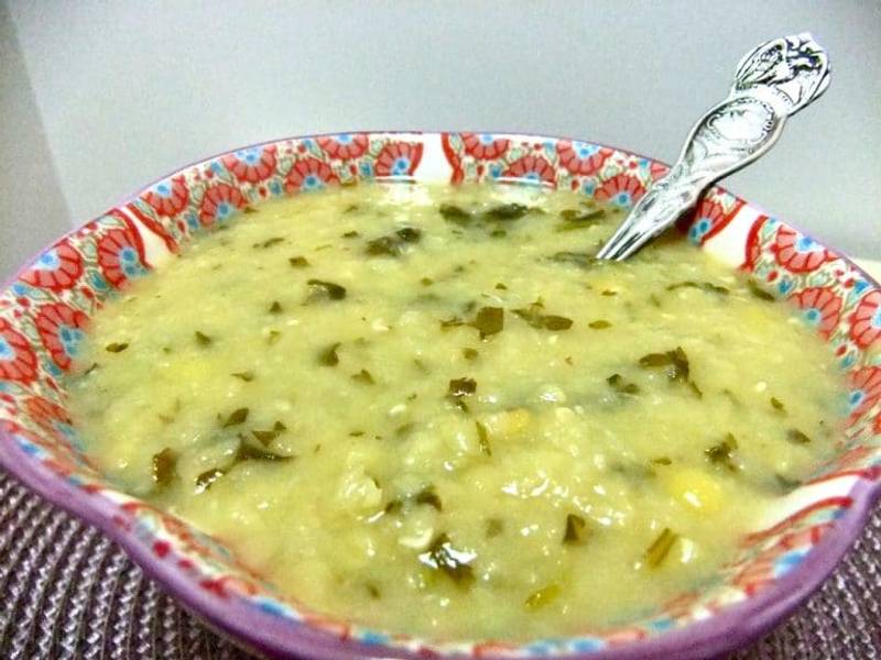 Red Lentil Soup with Lemon and Cilantro