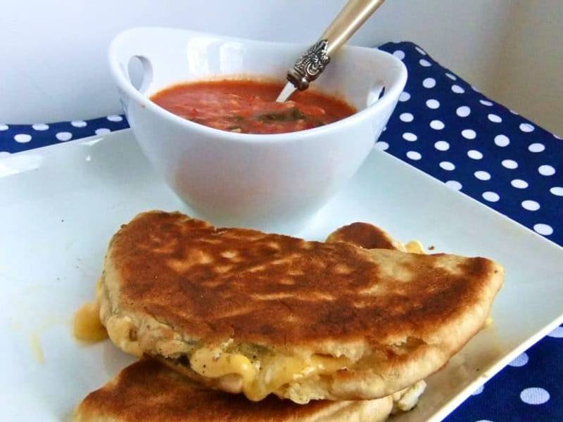 Middle Eastern Grilled Cheese