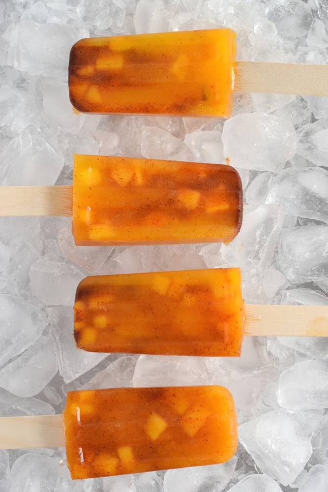 Mango Chili Popsicles