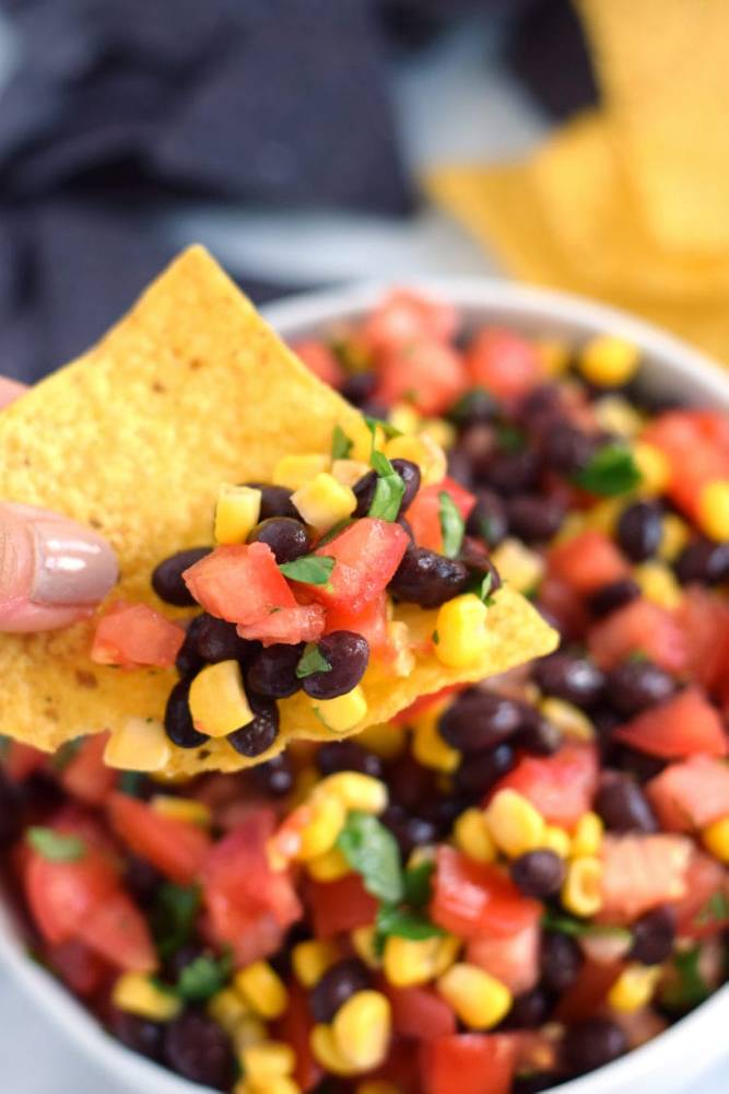 Mexican Fiesta Corn & Bean Salsa