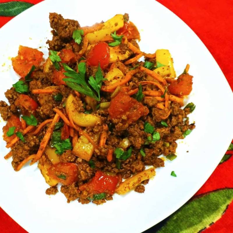 Beef Taco Skillet with Veggies (Paleo, Low Carb)