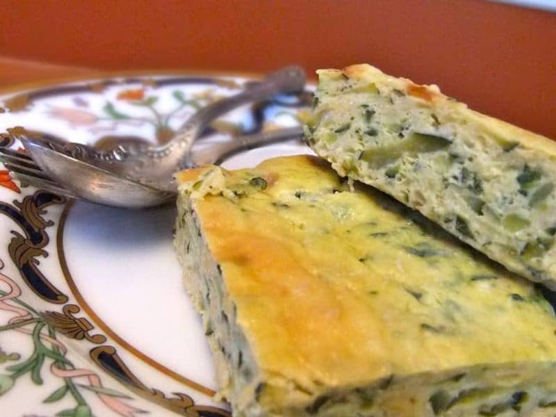 Baked Zucchini Omelette AKA Zucchini Frittata