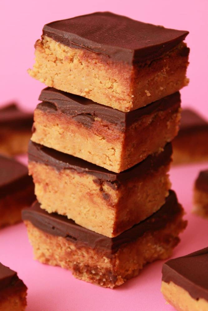 Vegan Peanut Butter Squares