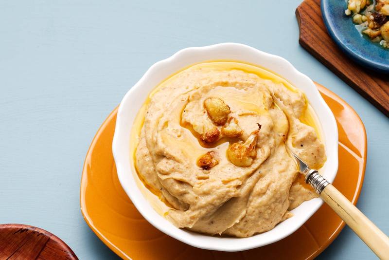 Roasted cauliflower mash
