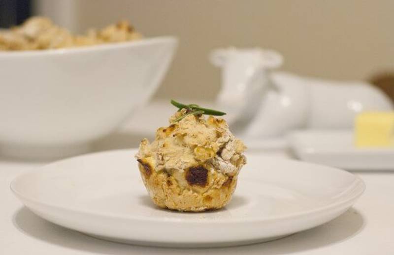 Rosemary & Feta Beer Bread Biscuits