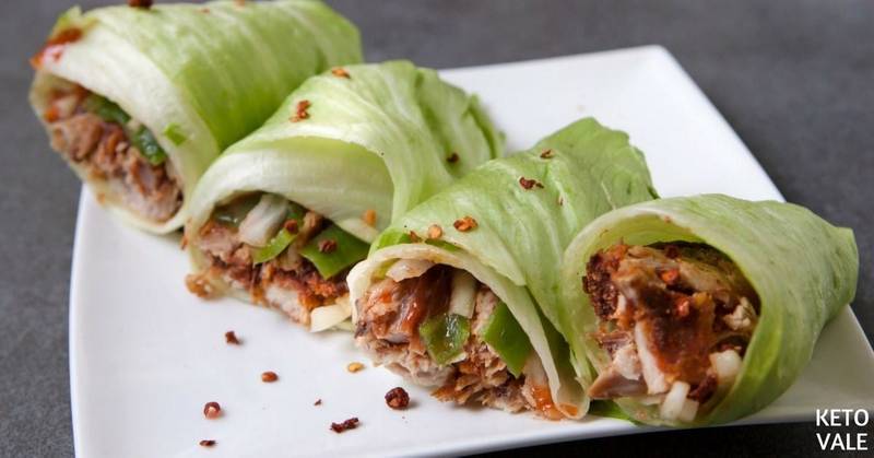 Spicy Pulled Pork Lettuce Wraps