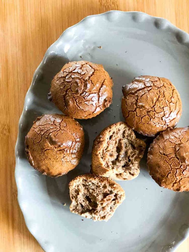 Keto 4-Ingredient Almond Butter Muffins Recipe