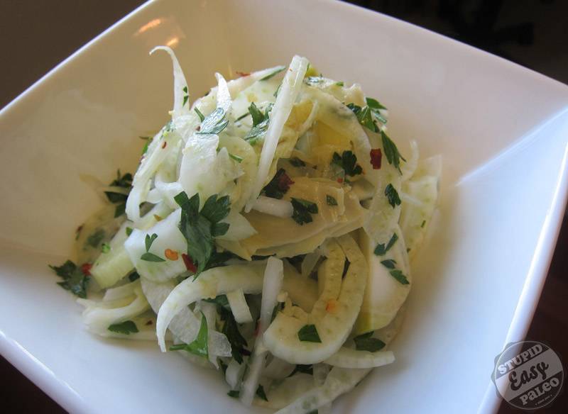 Artichoke Fennel Salad