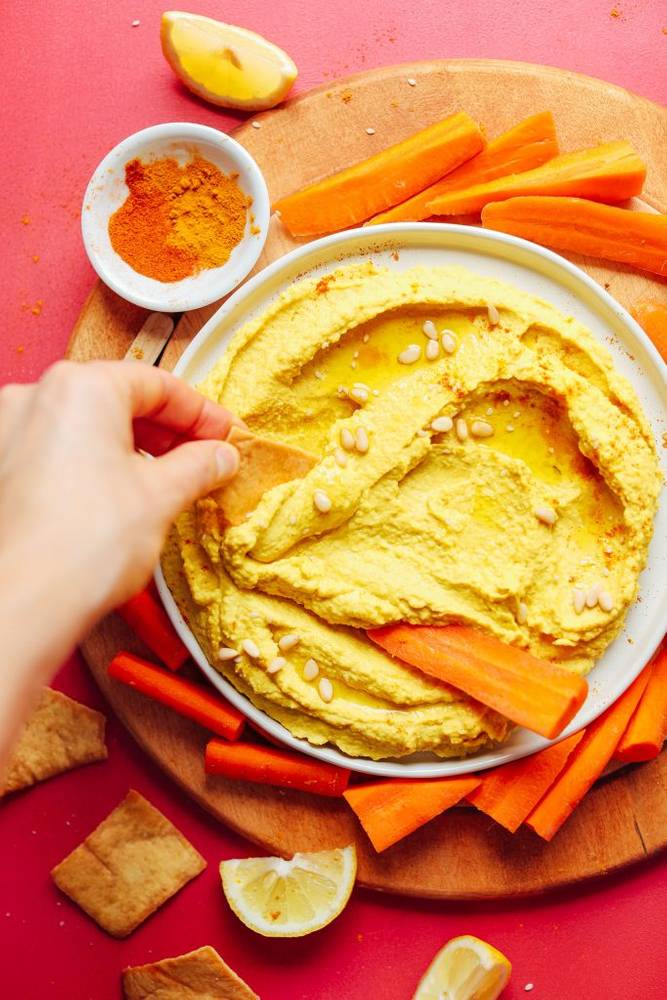 Golden Goddess (Turmeric) Hummus