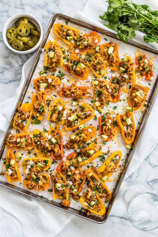 Healthy Chicken Nachos