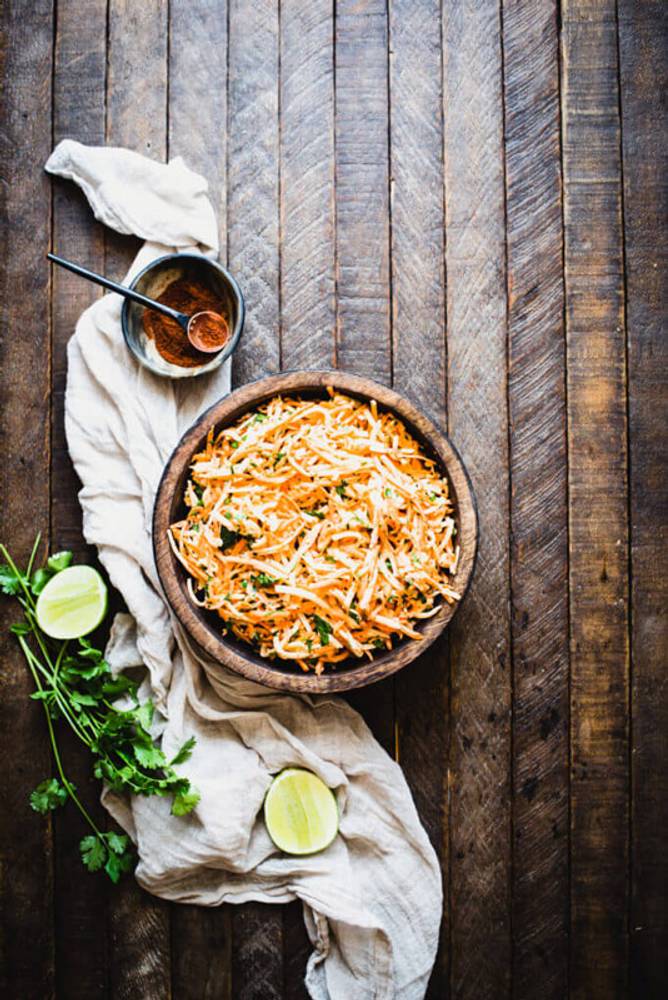 Carrot Jicama Salad (Paleo, Whole30)