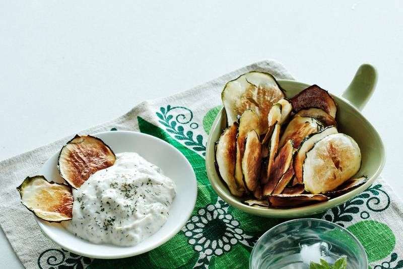 Zucchini chips