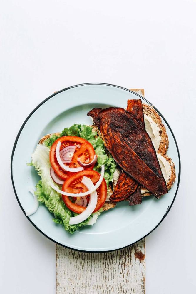 Vegan "BLT" Sandwich