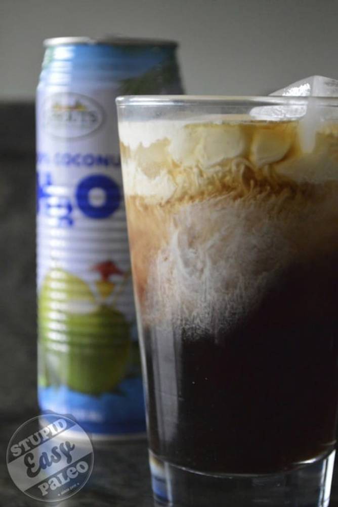 Iced Coconut Coffee Recipe (Dairy-Free)