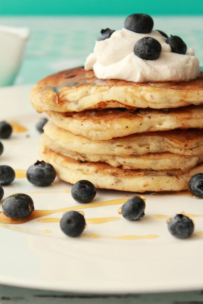 Vegan Blueberry Pancakes
