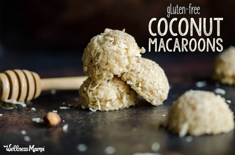 Vanilla Coconut Macaroons (Egg Free)