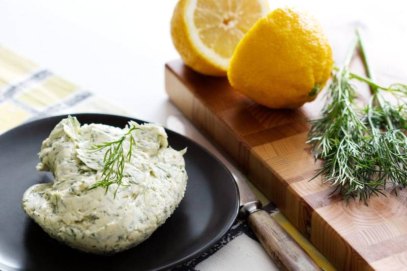 Lemon and dill butter