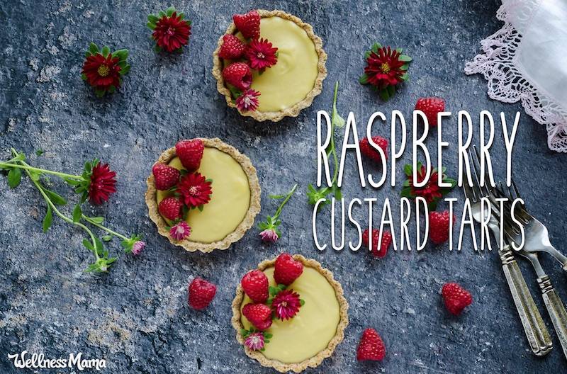 Raspberry Custard Tart Recipe