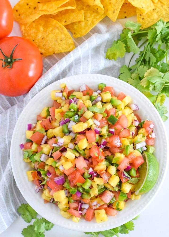 Easy Pineapple Salsa