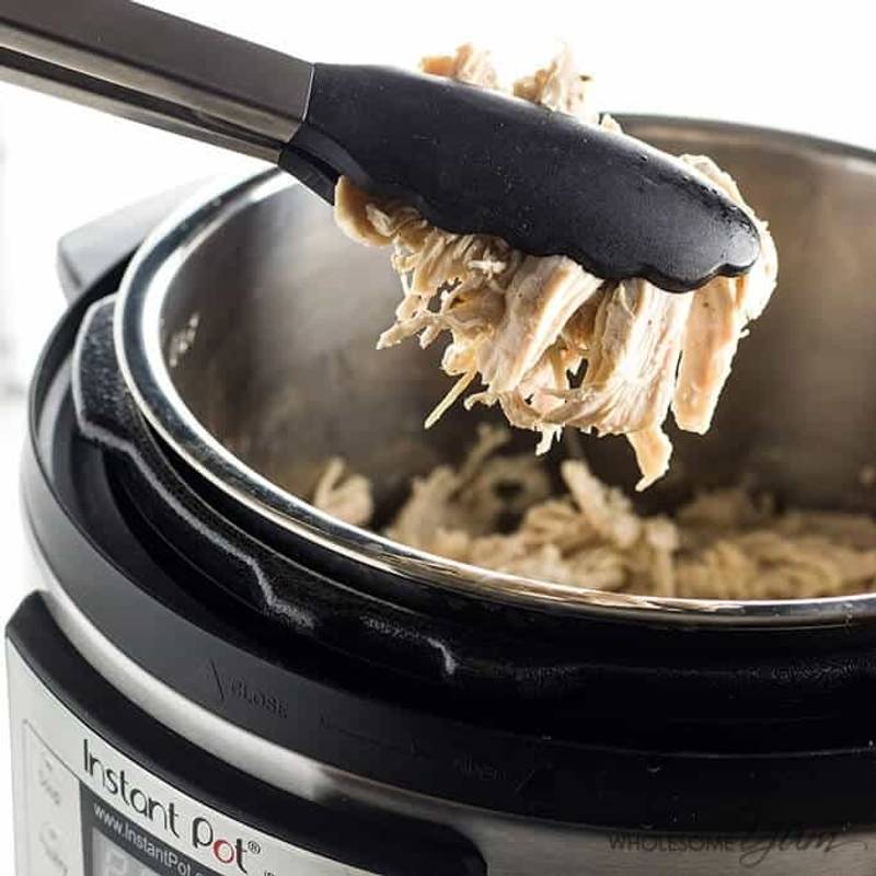 Instant Pot Pressure Cooker Chicken Breast Recipe (Shredded Chicken)