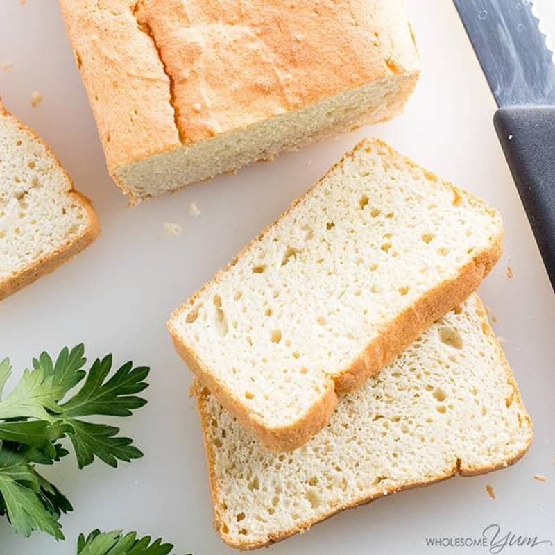 Easy Paleo Keto Bread Recipe - 5 Ingredients