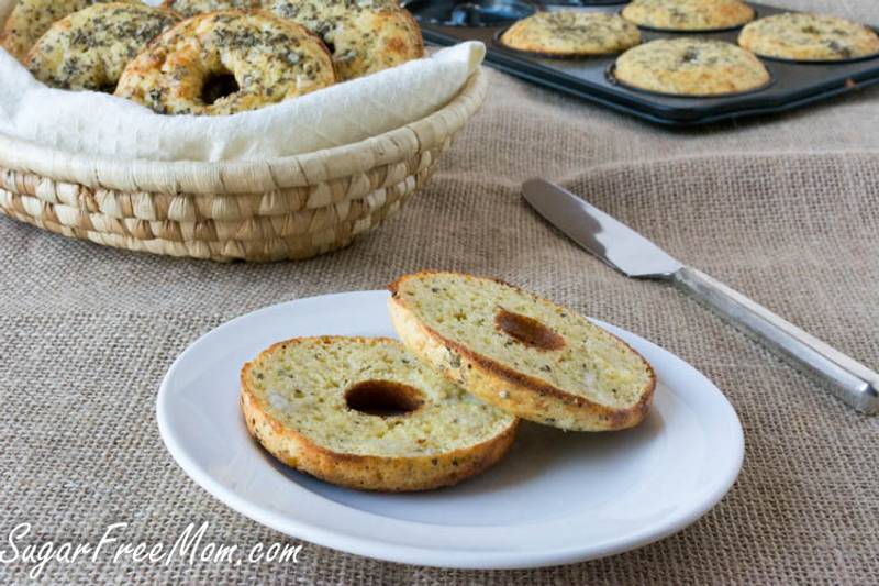 Sugar-Free Low Carb Everything Bagel