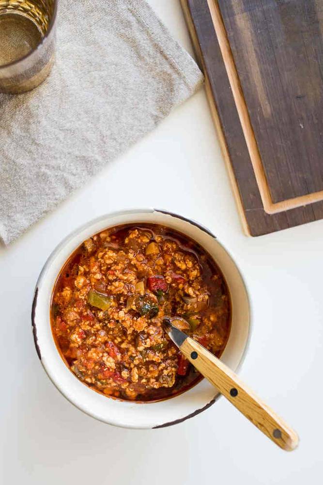 Keto Chicken Chili Recipe