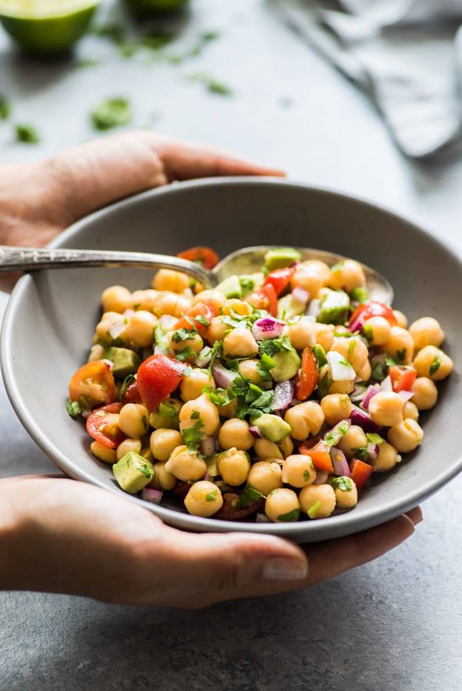 Healthy Mexican Chickpea Salad
