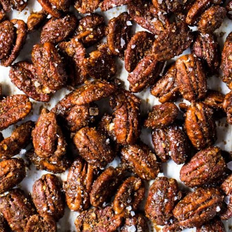 Gluten Free & Keto Candied Pecans