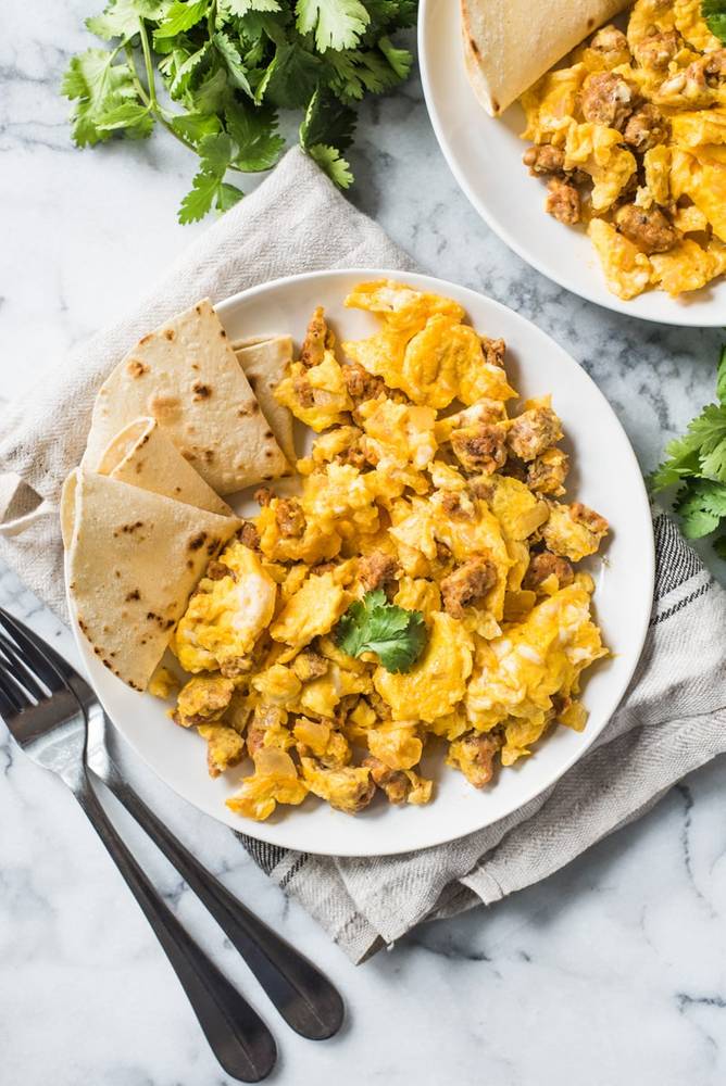 Chorizo and Eggs