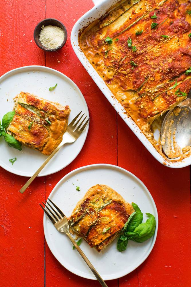 8-Ingredient Zucchini Lasagna (GF)