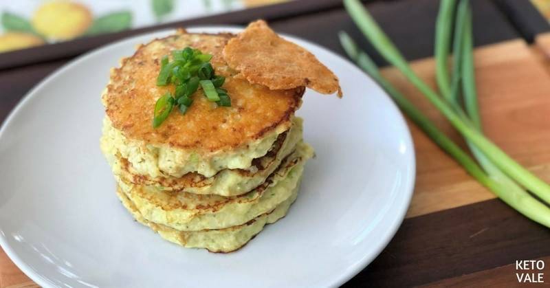 Keto Cauliflower Parmesan Cheese Patties
