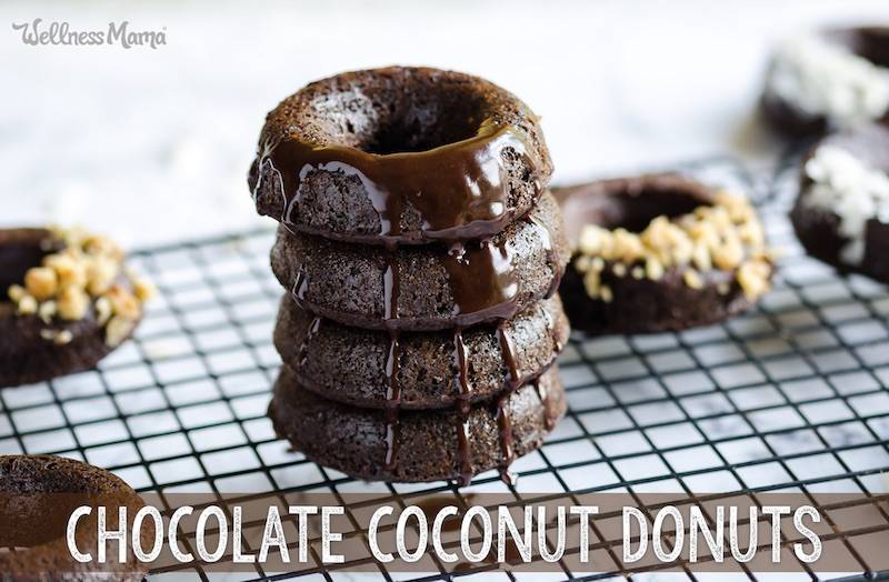 Coconut Chocolate Donuts Recipe