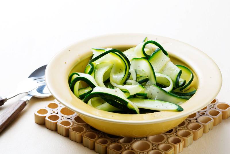 Zucchini fettuccine