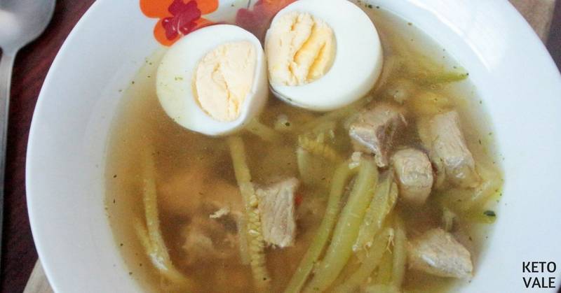 Easy Zucchini Pork Ramen Soup