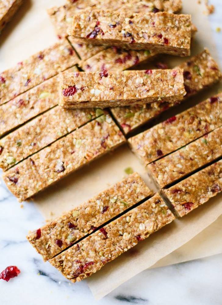 Cranberry Orange Granola Bars