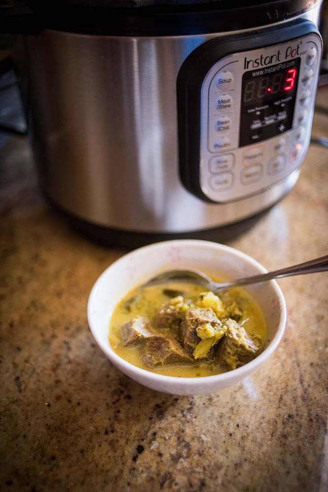 Pressure Cooker Keto Beef Curry Recipe