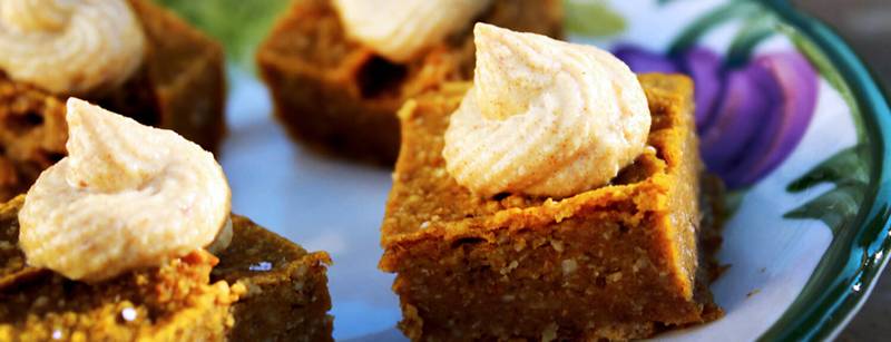 Pumpkin Pie Squares