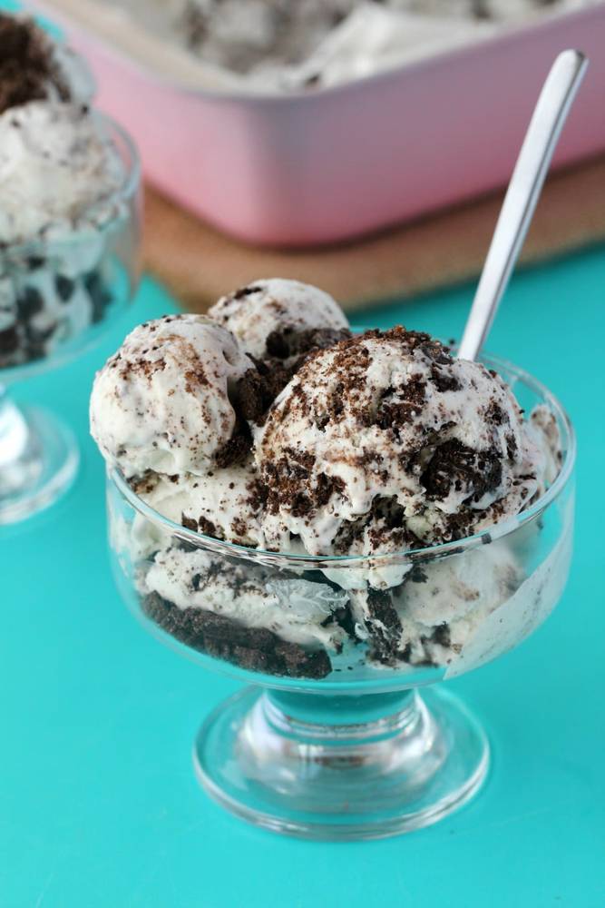 Vegan Cookies and Cream Ice Cream