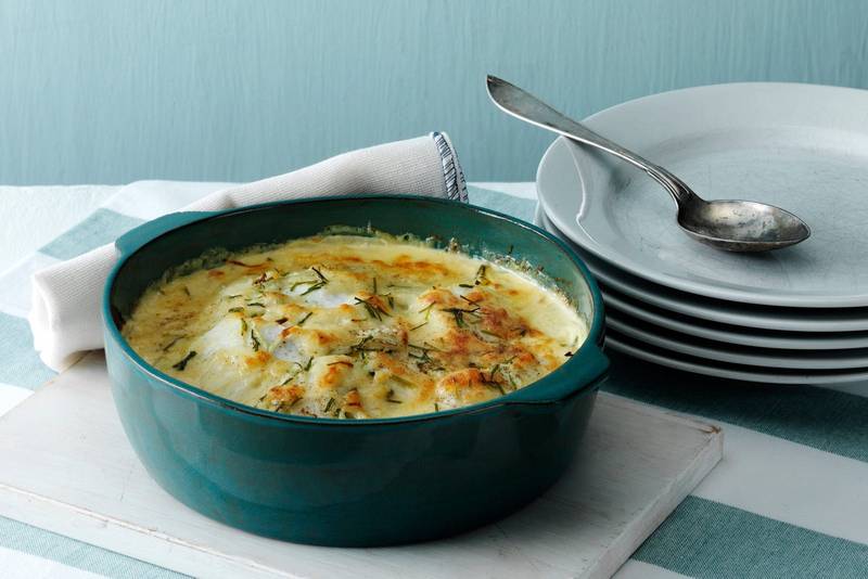 Turnip gratin