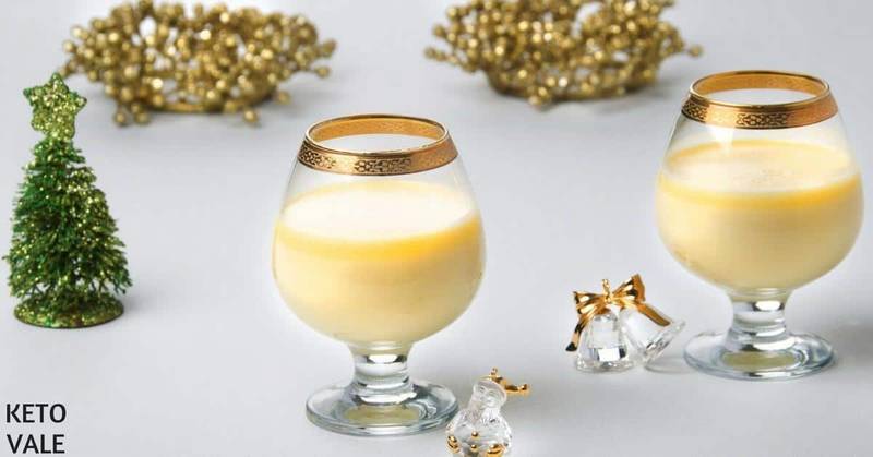 Low Carb Creamy Eggnog